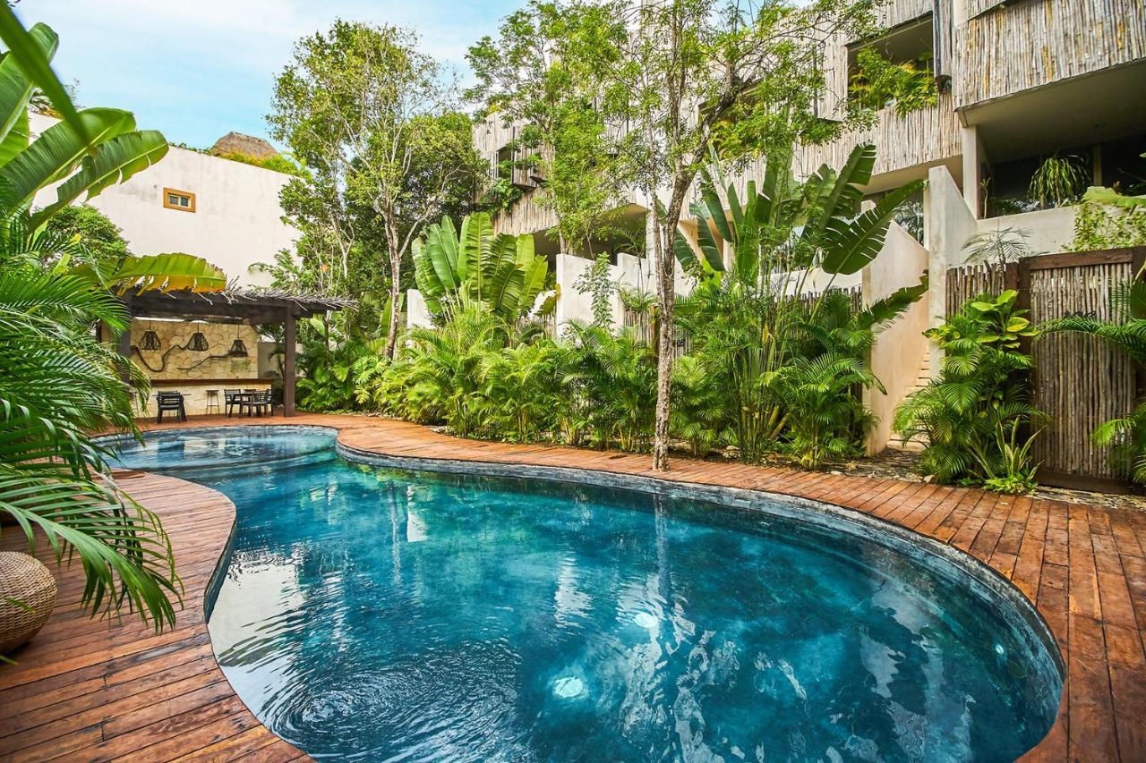 Eco-Chic Design Condos Wrapped In Nature'S Elements By Stella Rentals Tulum Exterior photo